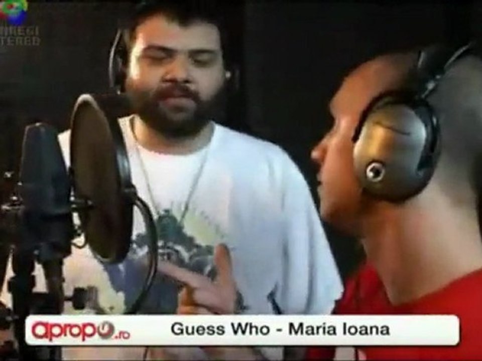 Live Guess Who si Grasu XXL - Maria Ioana