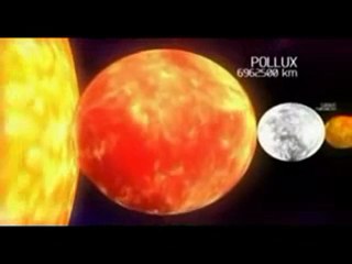 La grandeur de l'Univers