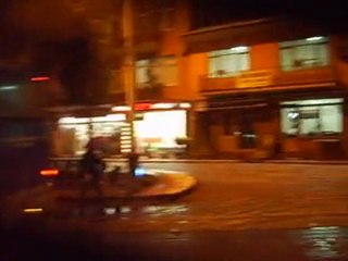 Değirmendere Kış Manzaraları Çınarlık Meydanı 22 Ocak 2010