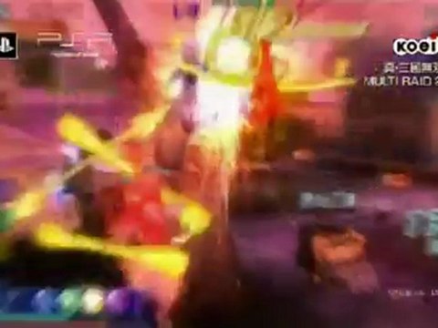 Shin Sangoku Musou: Multi-Raid 2 - Trailer gameplay - PSP