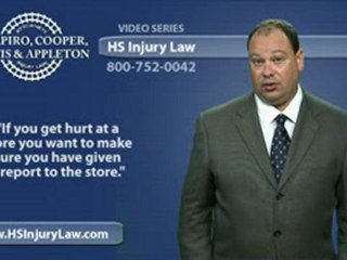 Be Sure to Report Your Slip and Fall Accident Says ...