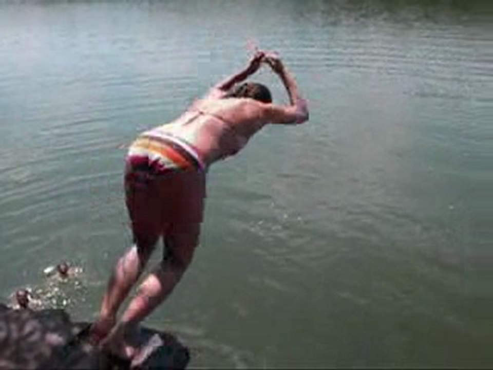 plongeon raté