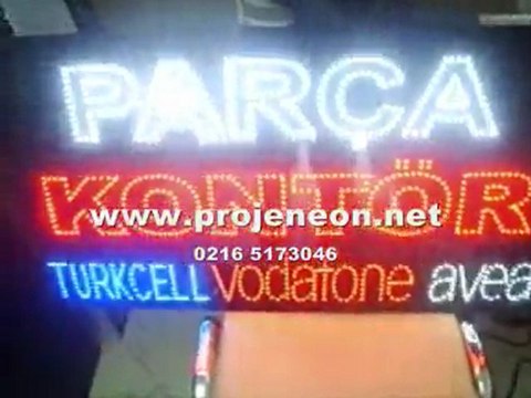 led tabela parca kontor 2 led tabela ankara