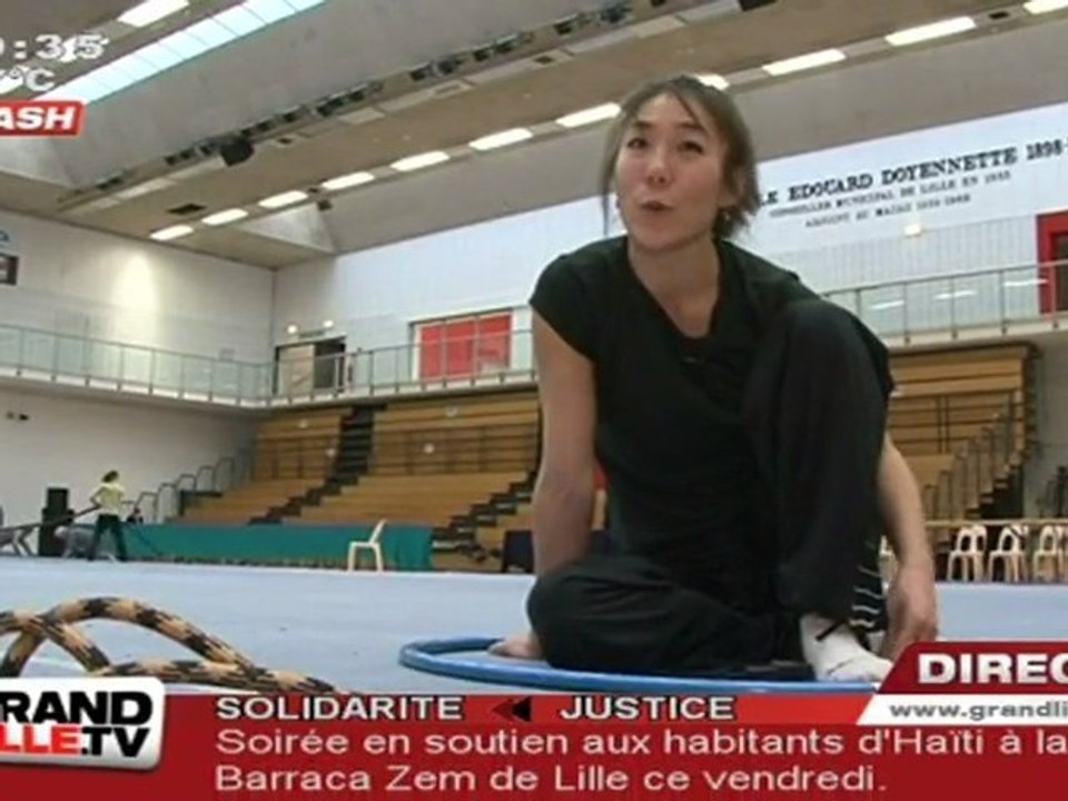 Championnat de France de GRS au palais des spor...