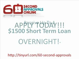 60 Second Approvals - Get Cash Fast