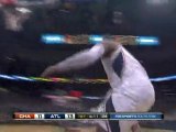 Josh Smith steals the pass and finishes with a huge slam.