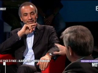 Tariq Ramadan Alain Minc, débat 1/2 | choc des civilisations