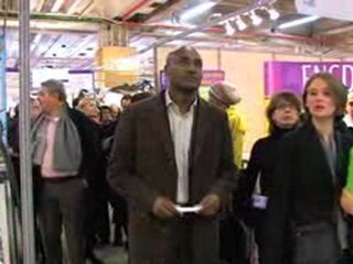 Alain Dolium au Salon de l'Apprentissage et de l'Alternance