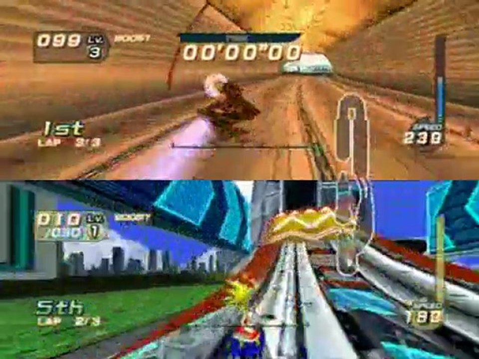 Sonic Riders Shadow v.s Super Sonic