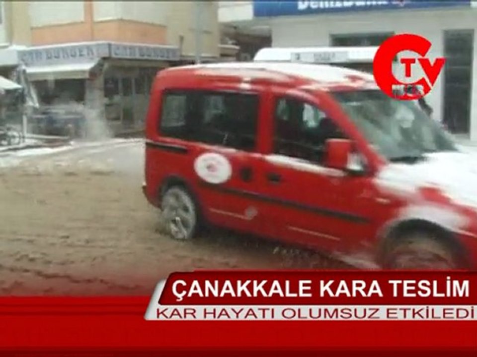 Çanakkale kara teslim