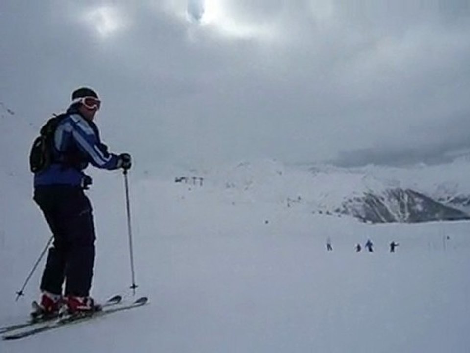 Pisten-Rowdy in Les Arcs