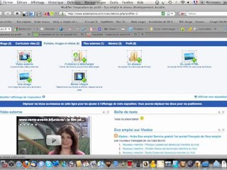 Présentation www.ecoemplois.com communauté pro Eco emploi