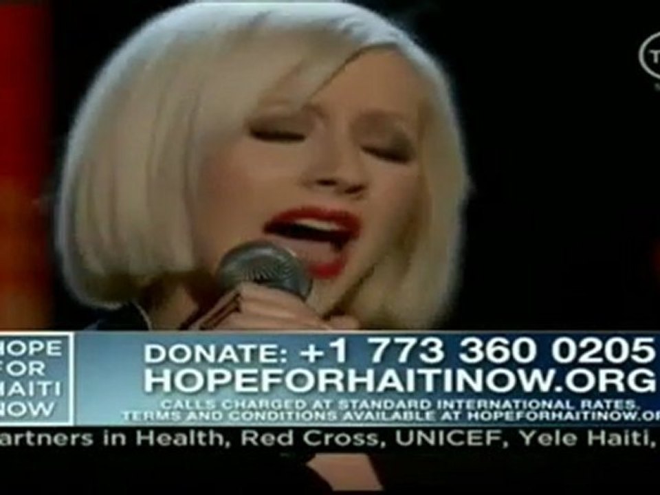 Telethon Hope For Haiti Now - Lift Me Up (Janvier 2010)