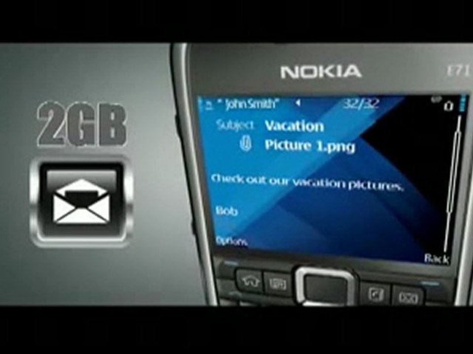 Nokia E71 Smartphone Promo Video