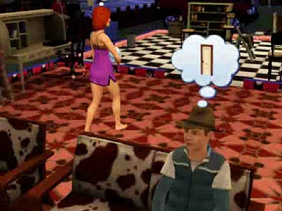 Calin au bébé sims