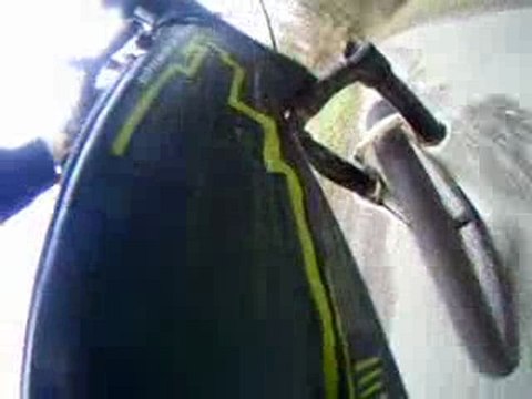 vélo avec la go pro helmet hd