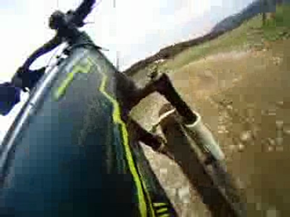 balade en vélo avec la go pro helmet hd