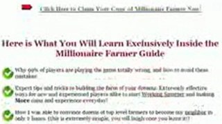 Millianaire Farmville Farmer Guide Review