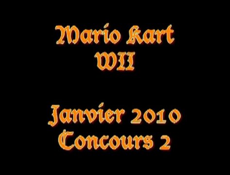 Mario Kart WII - Concours de Janvier 2010 n° 2
