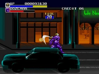 MMPR - Mega Drive - Partie 01 Stage 01-02