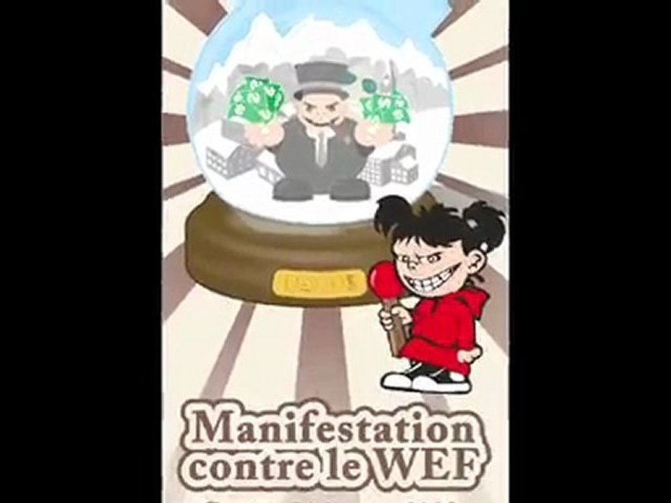 WEF 2010: défilé pacifique à Lucerne contre le forum de Davo