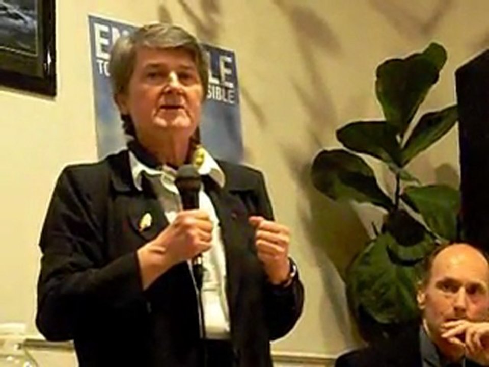 Bernadette Malgorn à l'AGde la 3ème circo du finistère part3