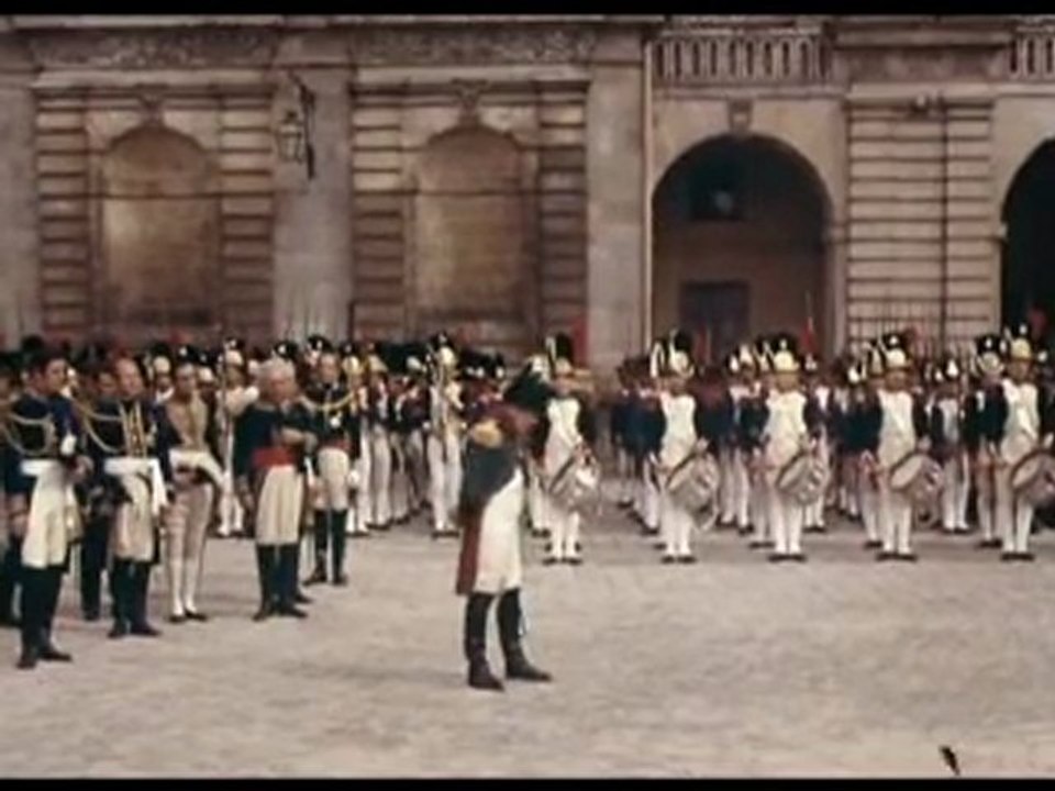 Napoléon de Sacha Guitry : Les Adieux de Fontainebleau