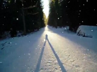 Descente ski de fond