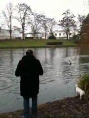 Bony tombe dans l'eau