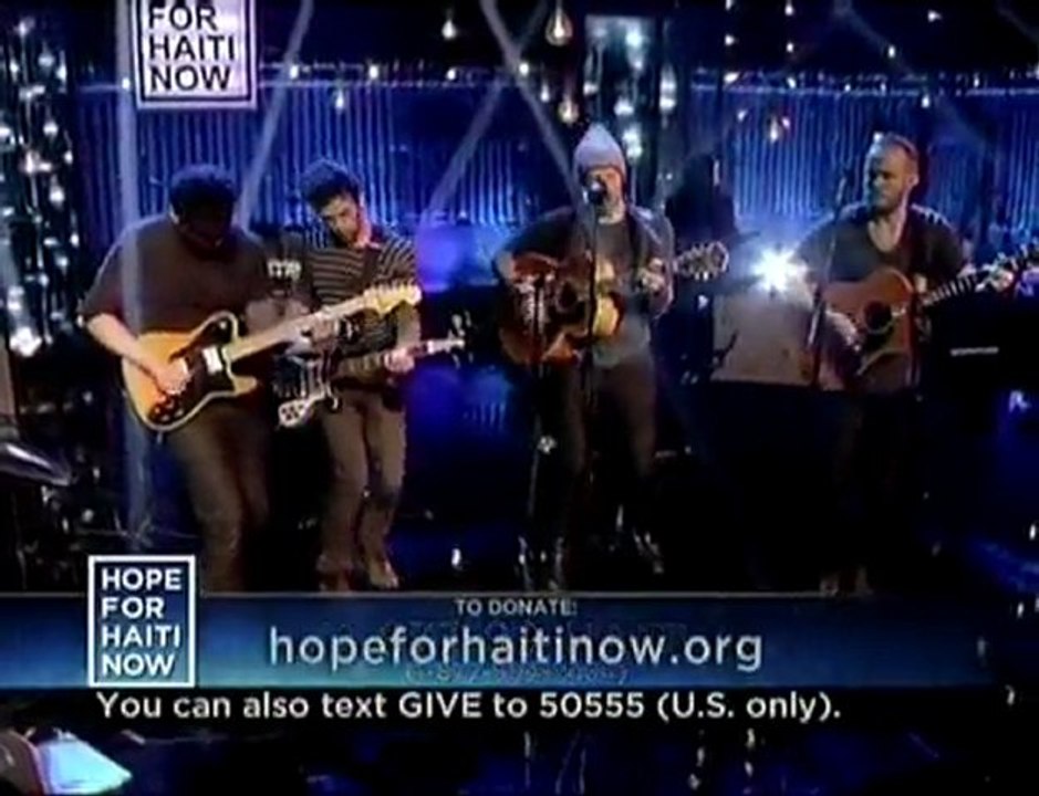 coldplay-a message (hope for haiti)
