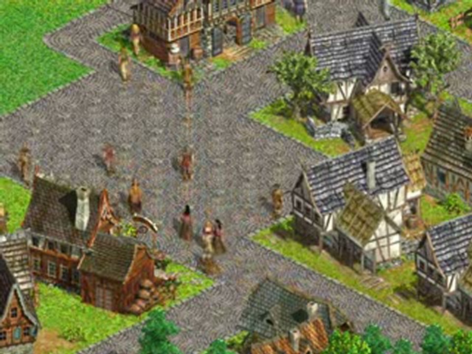 Anno 1503 - wirt bei seiner gefaehrlichen arbeit