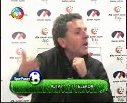 ALTAY 1-1 ordu Fuat Yaman maç sonu açıklamaları