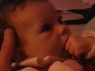 Maxence rigole des bétises que dit son papa !!