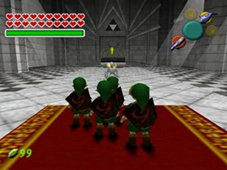 four sword team vs dark link