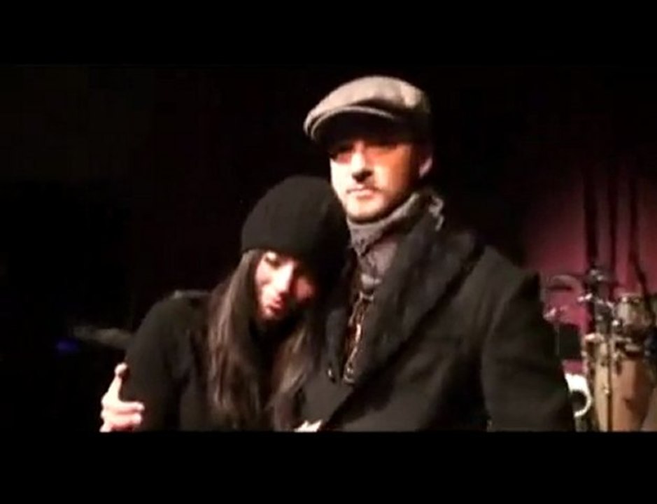 Justin Timberlake Alicia Keys - Black Ball Backstage