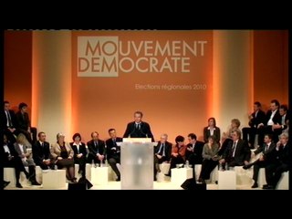 François Bayrou: lancement de la campagne des régionales - 1