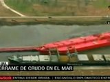 Chocan barcos en mar de EEUU y derraman petróleo