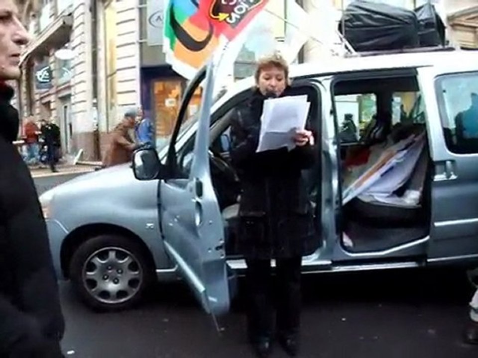 Manif Dijon jan 2010