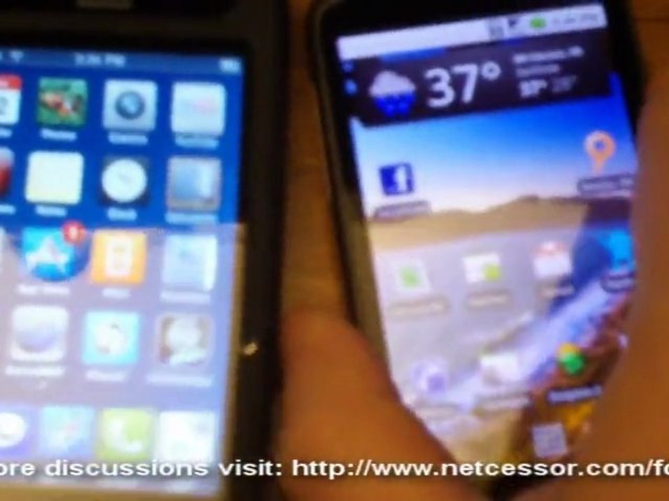 Nexus One vs iPhone 3G[S]