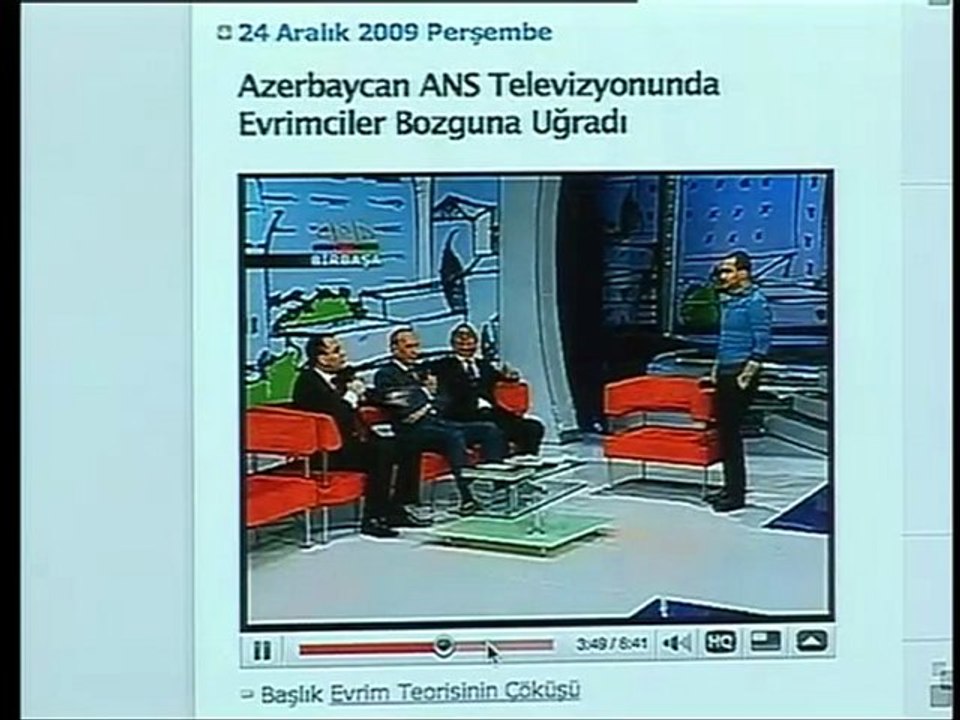 Sn.A.Oktar'ın,Sn.Elshad Miri'nin Katıldığı Programa Yorumu