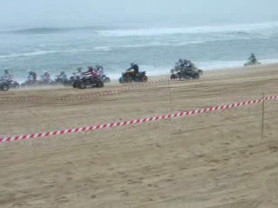 Laurent à la ronde des sables 2010