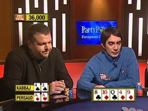 Party Poker European Open V Heat 01 Pt02