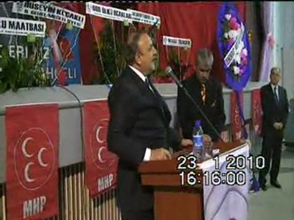 MHP'li Oktay Vural" Bor İlçesinde salon toplantısı yaptı (3)