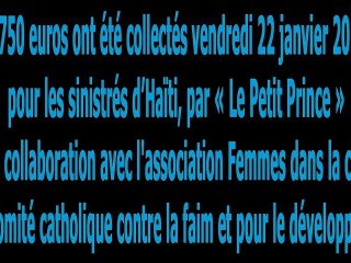 Le Petit Prince La Seyne pour Haiti