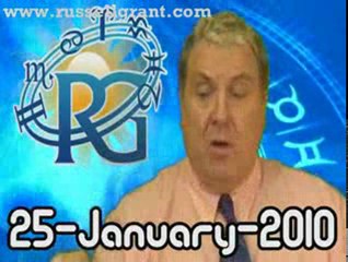 RussellGrant.com Video Horoscope Virgo January Monday 25th