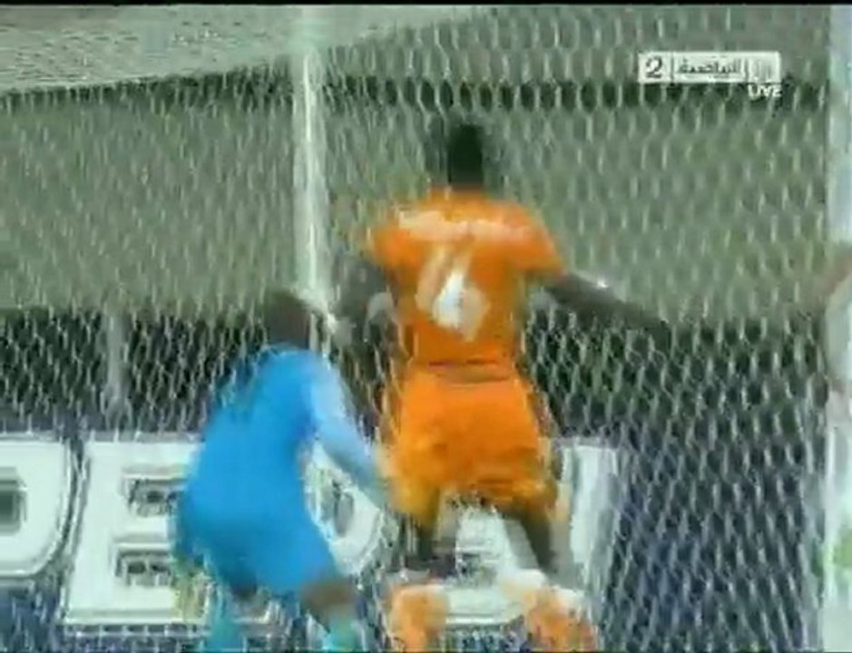 Algérie 3-2 Côte D'ivoire 3ème but de Bouazza 3/3 CAN 2010
