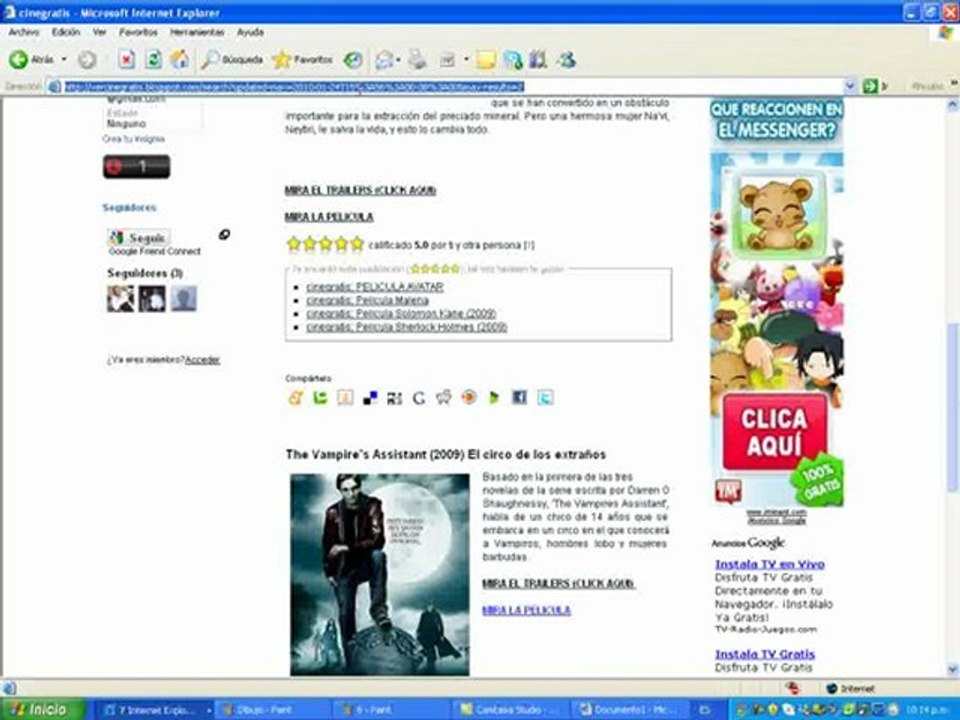 DESCARGA GRATIS peliculas, online, gratis, cine