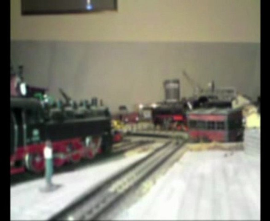 Märklin M track layout, In Altenstein BW the morning ...