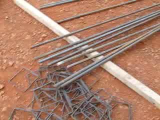 Battambang, armature ferraille artisanale