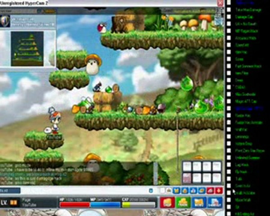 Hacking MapleStory V62 private server